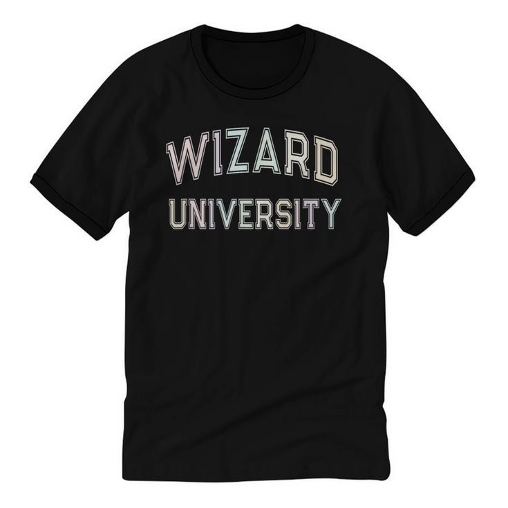 Don'T Call Me WIZARD UNIVERSITY Introvert Sarcastic Unisex Cotton Ringer T-Shirt