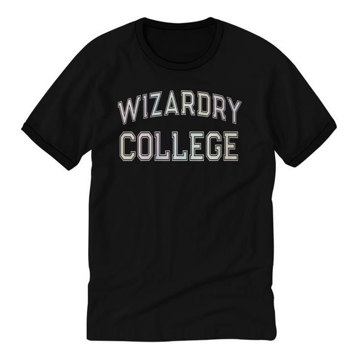 Don'T Call Me WIZARDRY COLLEGE Introvert Sarcastic Unisex Cotton Ringer T-Shirt