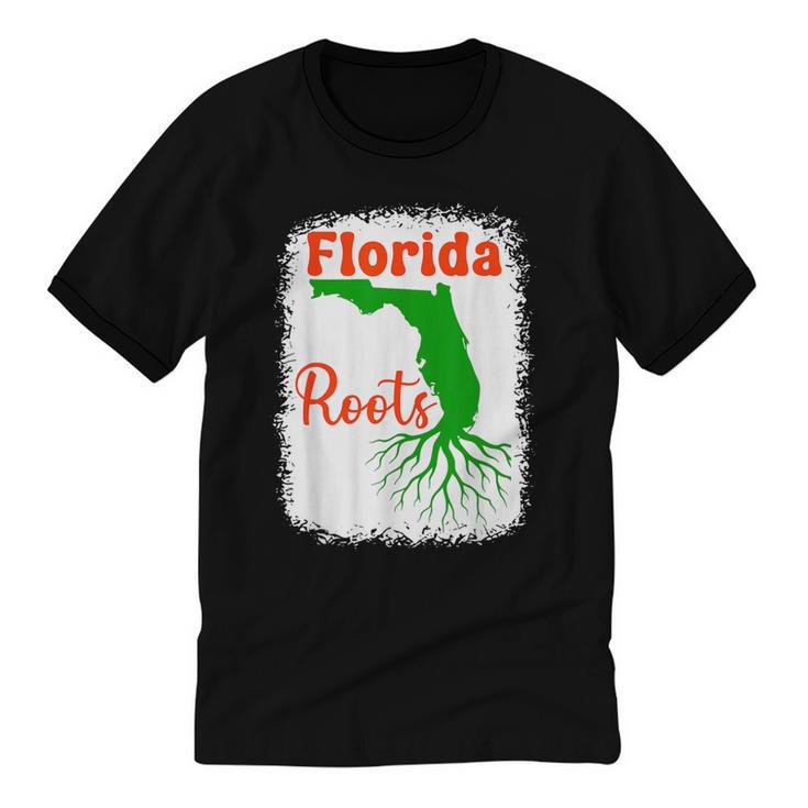 Florida Roots Florida Nostalgia Unisex Cotton Ringer T-Shirt