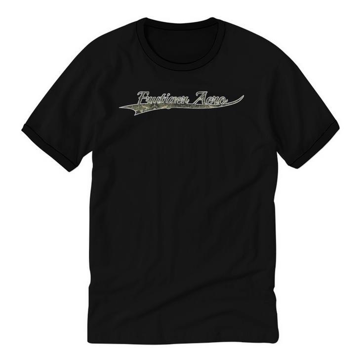 Frutiger Aero Aesthetic Camouflage Vintage Inspired Unisex Cotton Ringer T-Shirt