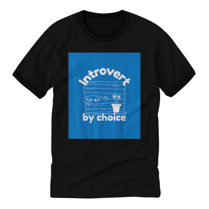 Fun For Introverts Unisex Cotton Ringer T-Shirt