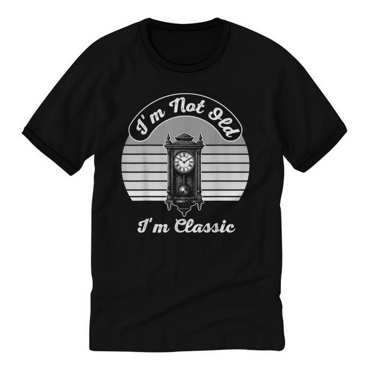 I'm Not Old I'm Classic Nostalgia Unisex Cotton Ringer T-Shirt