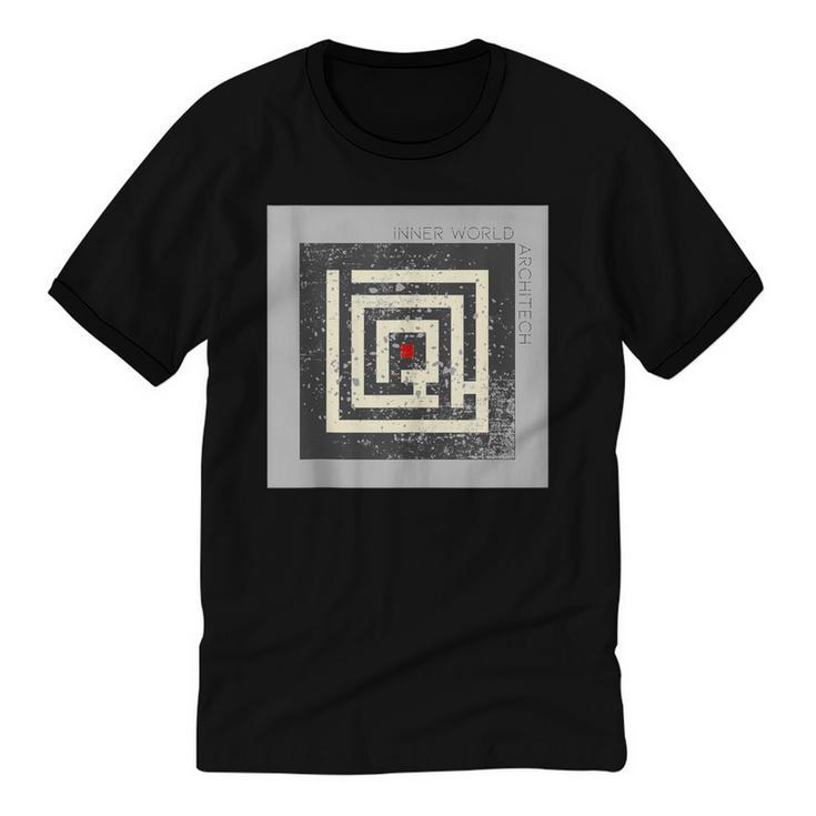 Inner World Architect Premium INTJ Tshirt Introvert Unisex Cotton Ringer T-Shirt