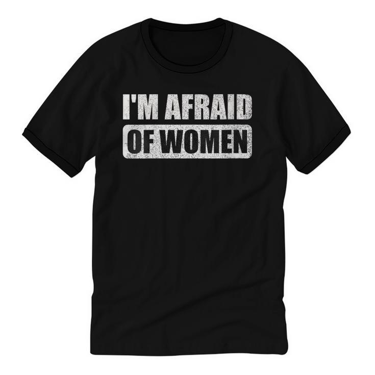 Introvert Anti-Social Shy Teen Joke Sarcastic Unisex Cotton Ringer T-Shirt