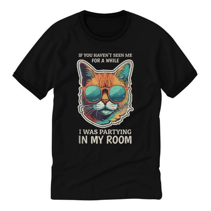 Introvert Joke For Introversion Personality Pity Party Unisex Cotton Ringer T-Shirt