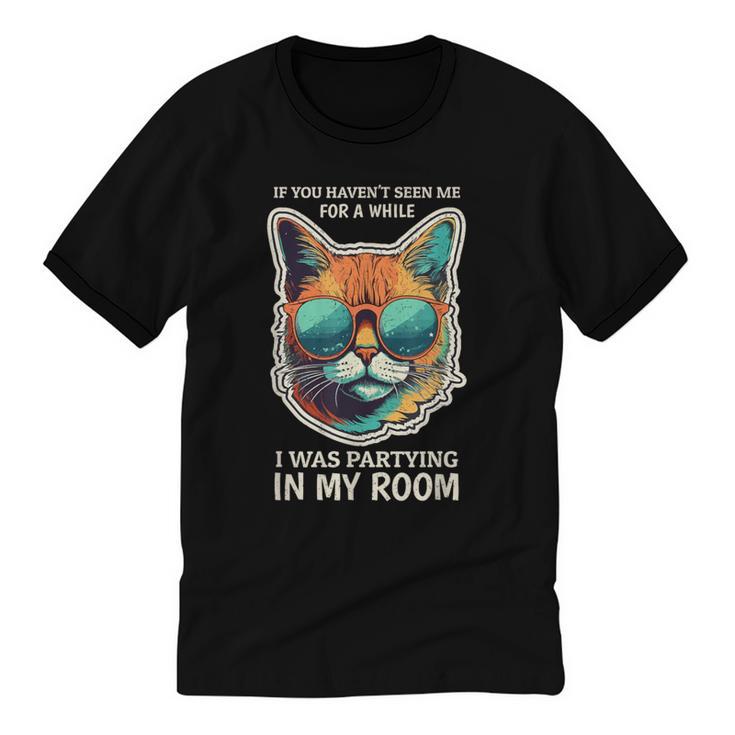 Introvert Joke For Introversion Personality Pity Party Unisex Cotton Ringer T-Shirt