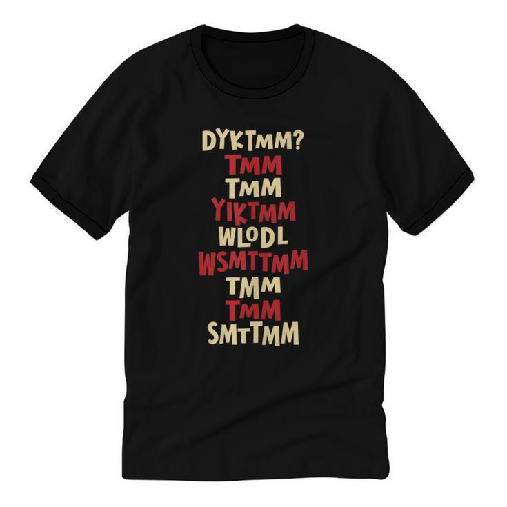 Do You Know The Muffin Man DYKTMM Nostalgia Quote Unisex Cotton Ringer T-Shirt