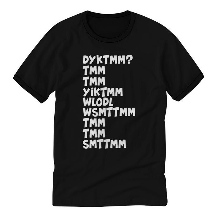 Do You Know The Muffin Man DYKTMM Nostalgia Quote Unisex Cotton Ringer T-Shirt