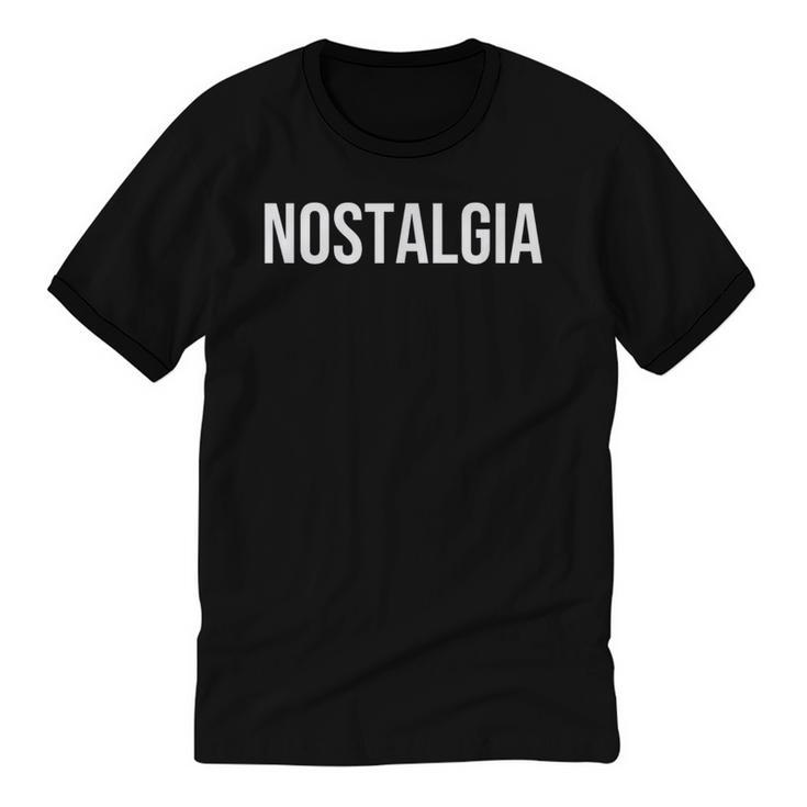 Nostalgia Unisex Cotton Ringer T-Shirt