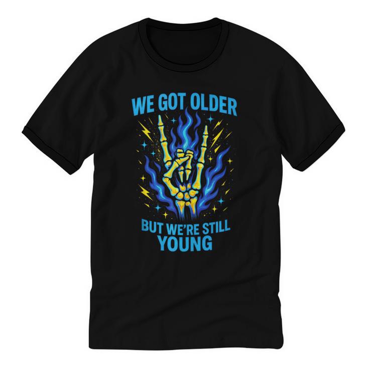 We Got Older Emo Punk Rock Nostalgia Unisex Cotton Ringer T-Shirt