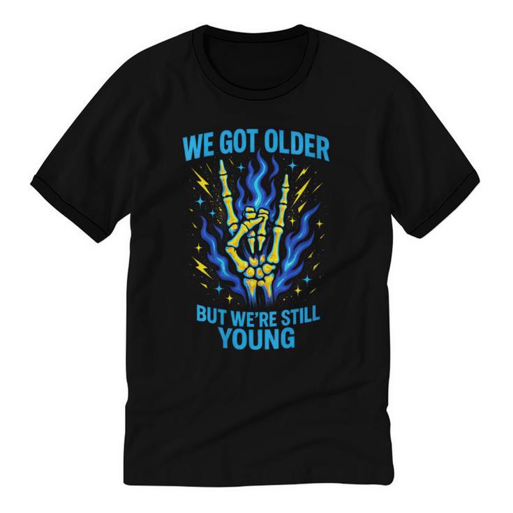 We Got Older Emo Punk Rock Nostalgia Unisex Cotton Ringer T-Shirt
