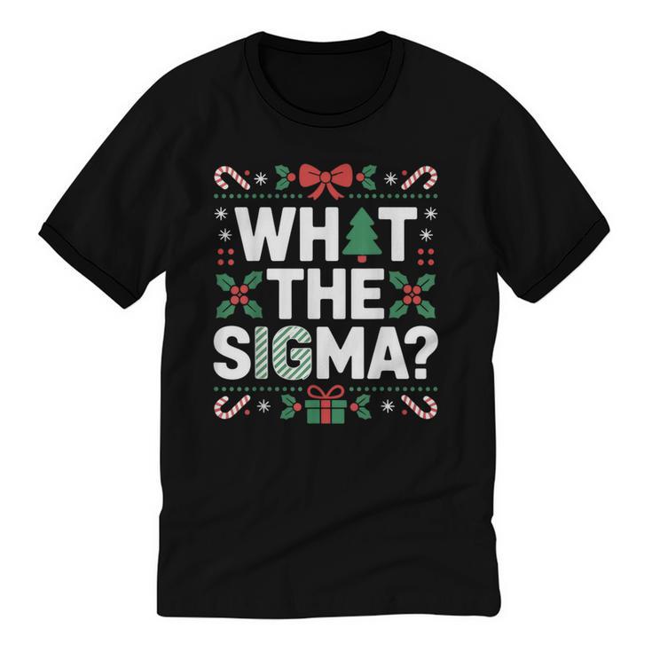 What The Sigma Christmas Party Outfit For Introverts Unisex Cotton Ringer T-Shirt