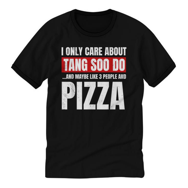 Tang Soo Do Sparring Martial Artist Karate Master Introvert Unisex Cotton Ringer T-Shirt