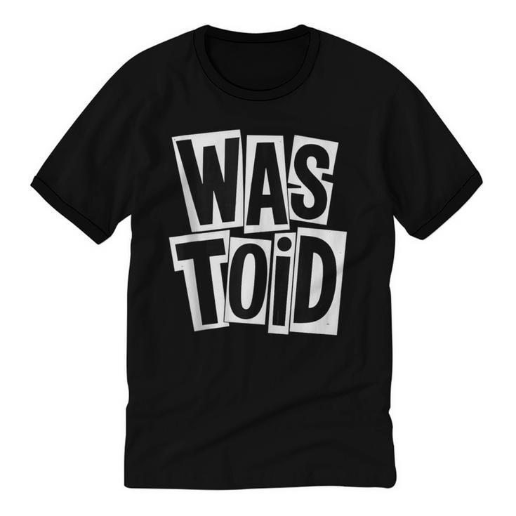 Wastoid 80s Slang Retro Teen Quote Gen X Nostalgia Unisex Cotton Ringer T-Shirt