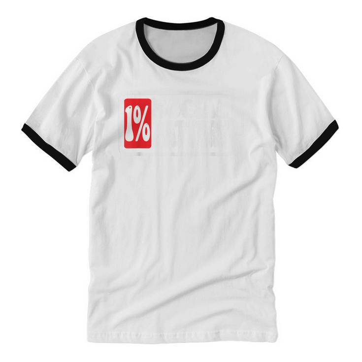 1 Social Battery Sarcastic Introverted Men Women Unisex Cotton Ringer T-Shirt