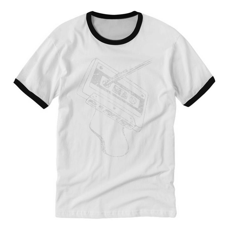 80s 90s Nostalgia Retro Cassette Tape Vintage Music Lovers Unisex Cotton Ringer T-Shirt 80s 90s Nostalgia Retro Cassette Tape Vintage Music Lovers Unisex Cotton Ringer T-Shirt