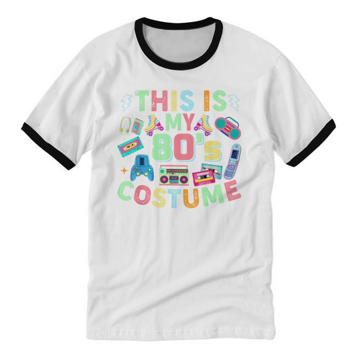 This Is My 90s Costume Mixtape Era Outfits Nostalgia 1990s Unisex Cotton Ringer T-Shirt