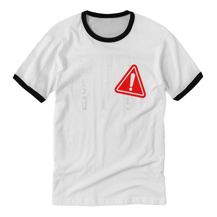 Antisocial Keep Away Sarcastic Bad Attitude Introvert Unisex Cotton Ringer T-Shirt