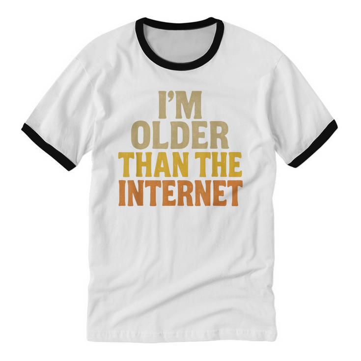 Classic Internet Nostalgia Humor Retro Quote Unisex Cotton Ringer T-Shirt Classic Internet Nostalgia Humor Retro Quote Unisex Cotton Ringer T-Shirt