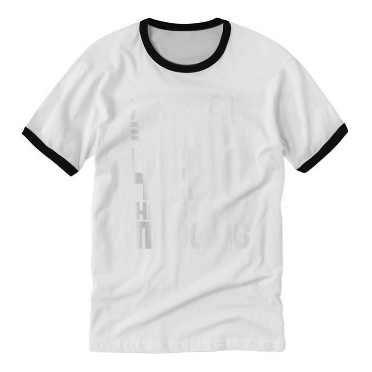 Cool Introvert Just Pretends I'm Not Heres Unisex Cotton Ringer T-Shirt Cool Introvert Just Pretends I'm Not Heres Unisex Cotton Ringer T-Shirt
