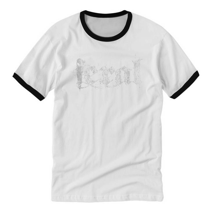 Distressed Sarcastic Wild Women Introvert People Men Feral Unisex Cotton Ringer T-Shirt