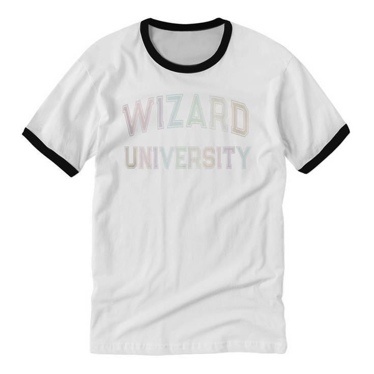 Don'T Call Me WIZARD UNIVERSITY Introvert Sarcastic Unisex Cotton Ringer T-Shirt
