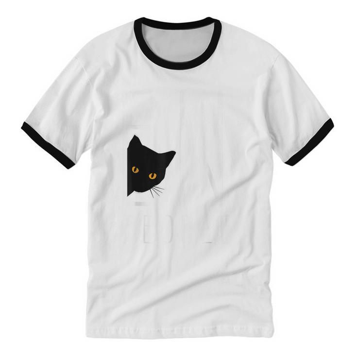Ew People Cat Introvert Anti-Social Unisex Cotton Ringer T-Shirt Ew People Cat Introvert Anti-Social Unisex Cotton Ringer T-Shirt