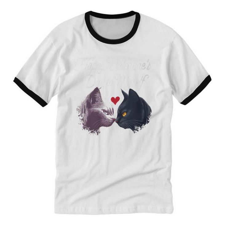 Happy Valentines Day Self Introvert Humor Antisocial Unisex Cotton Ringer T-Shirt Happy Valentines Day Self Introvert Humor Antisocial Unisex Cotton Ringer T-Shirt
