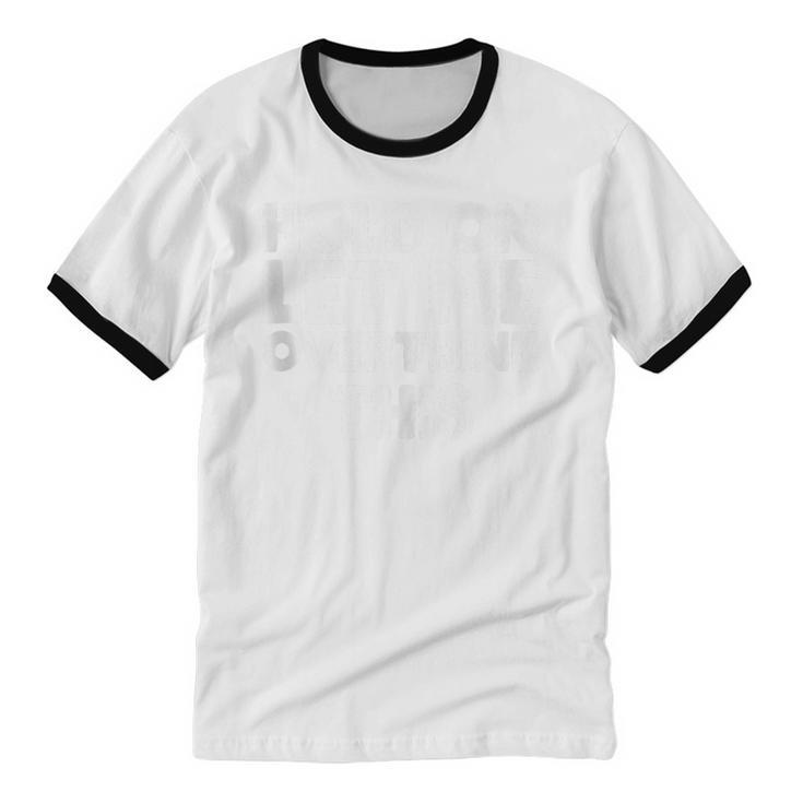 Hold On Let Me Overthink This Anxiety Introvert Unisex Cotton Ringer T-Shirt Hold On Let Me Overthink This Anxiety Introvert Unisex Cotton Ringer T-Shirt