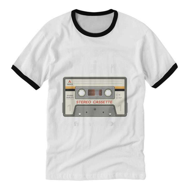 I'm From The 1900s Be Patient Retro Cassette Tape Unisex Cotton Ringer T-Shirt I'm From The 1900s Be Patient Retro Cassette Tape Unisex Cotton Ringer T-Shirt