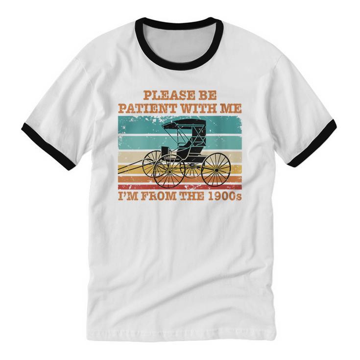 I'm From The 1900s Vintage Retirement Unisex Cotton Ringer T-Shirt I'm From The 1900s Vintage Retirement Unisex Cotton Ringer T-Shirt