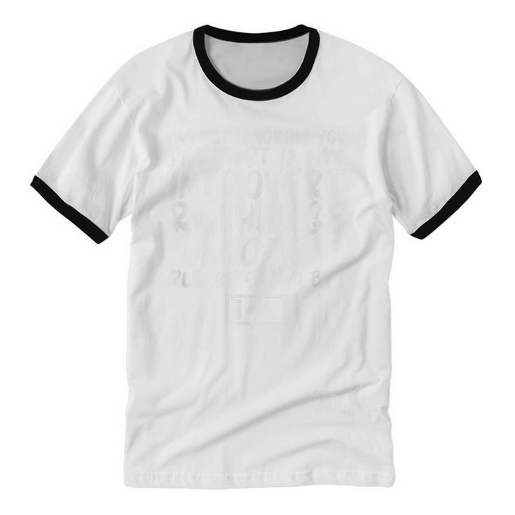 I'm Not Ignoring You I'm Just In My Introvert Recharge Mode Unisex Cotton Ringer T-Shirt I'm Not Ignoring You I'm Just In My Introvert Recharge Mode Unisex Cotton Ringer T-Shirt