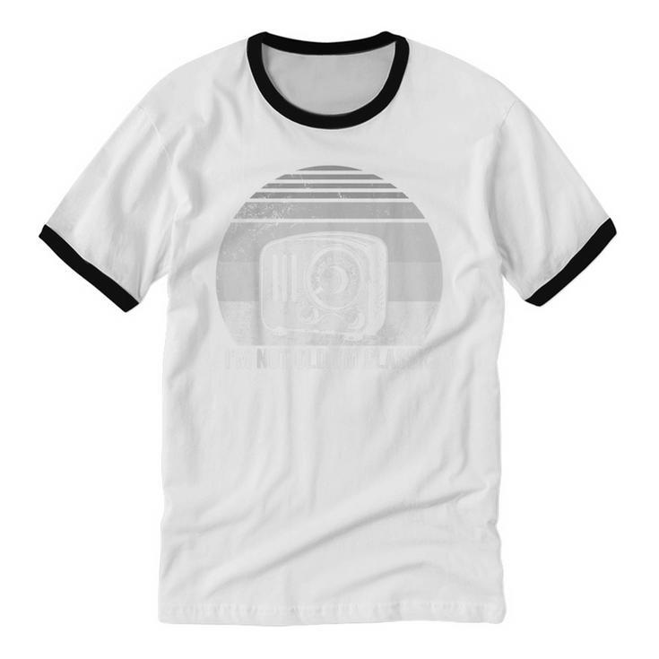 I'm Not Old I'm Classic Radio Retro Nostalgia Unisex Cotton Ringer T-Shirt I'm Not Old I'm Classic Radio Retro Nostalgia Unisex Cotton Ringer T-Shirt