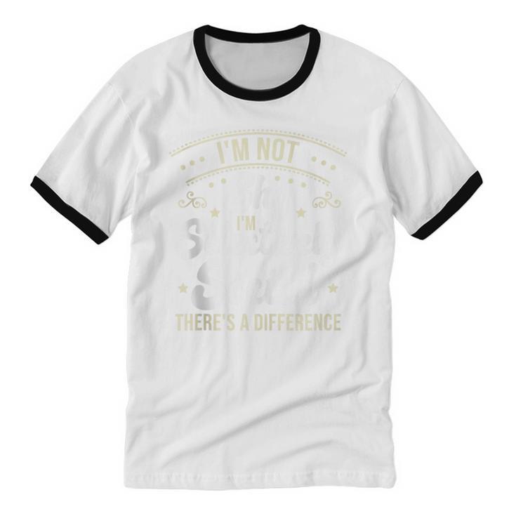 I'm Not Shy Selectively Social Introverted Anti Social Unisex Cotton Ringer T-Shirt I'm Not Shy Selectively Social Introverted Anti Social Unisex Cotton Ringer T-Shirt