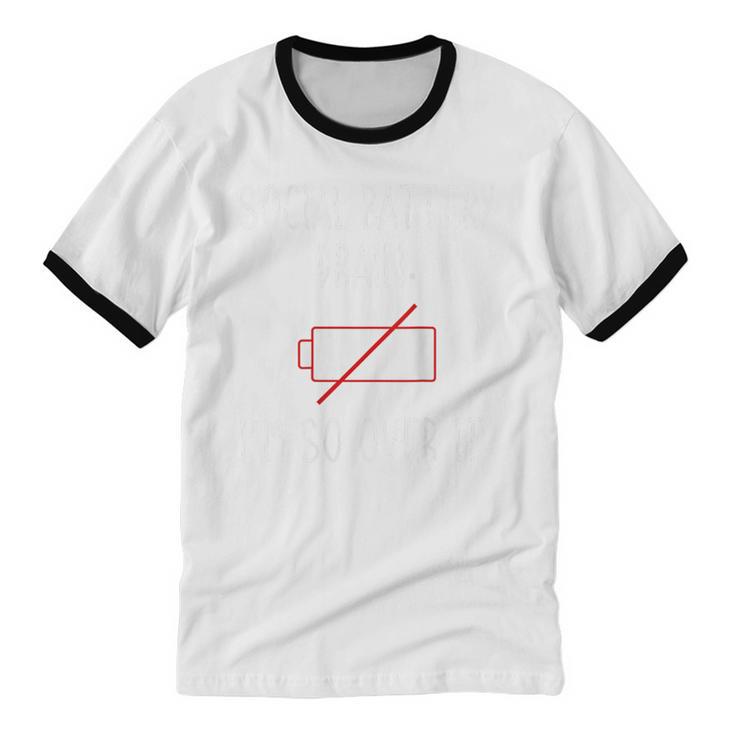 I'm So Over It Saying For Introvert And Shy People Unisex Cotton Ringer T-Shirt