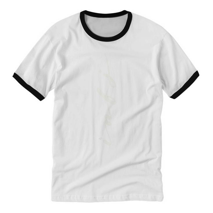 INFJ Introvert Personality Psychology Vertical Writing Unisex Cotton Ringer T-Shirt
