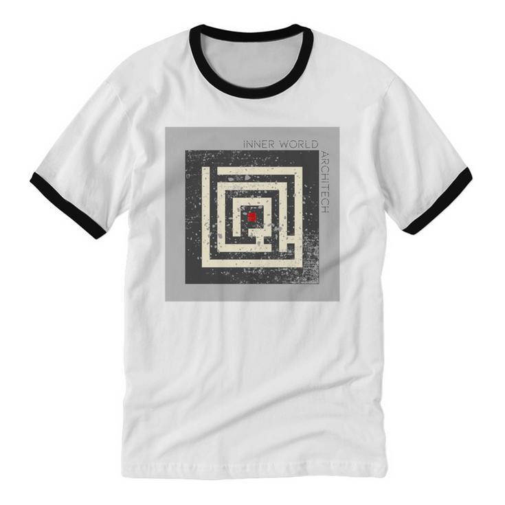 Inner World Architect Premium INTJ Tshirt Introvert Unisex Cotton Ringer T-Shirt