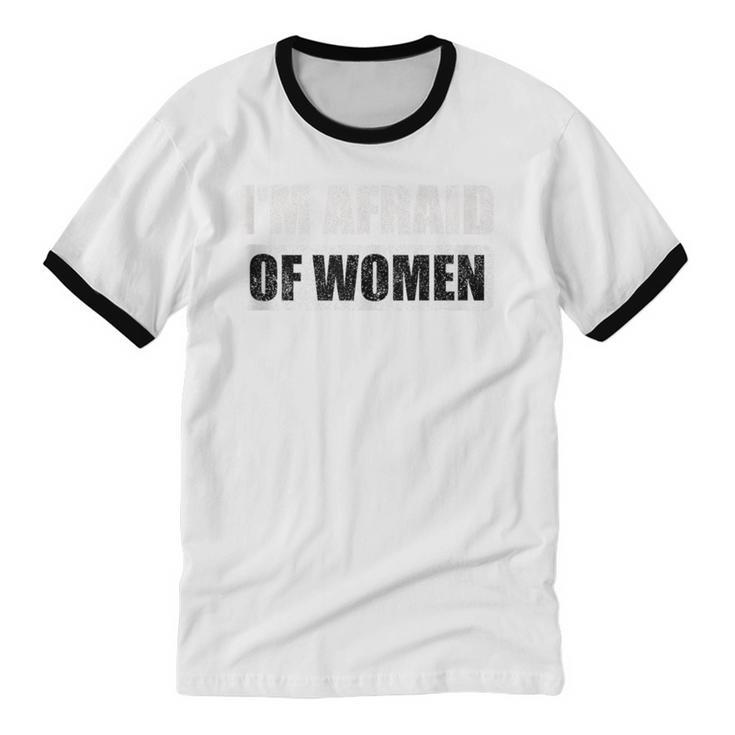 Introvert Anti-Social Shy Teen Joke Sarcastic Unisex Cotton Ringer T-Shirt