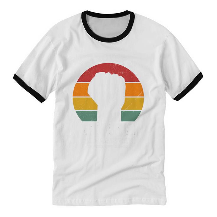 Introvert Antisocial Men Women Kids Boys Girls Unisex Cotton Ringer T-Shirt
