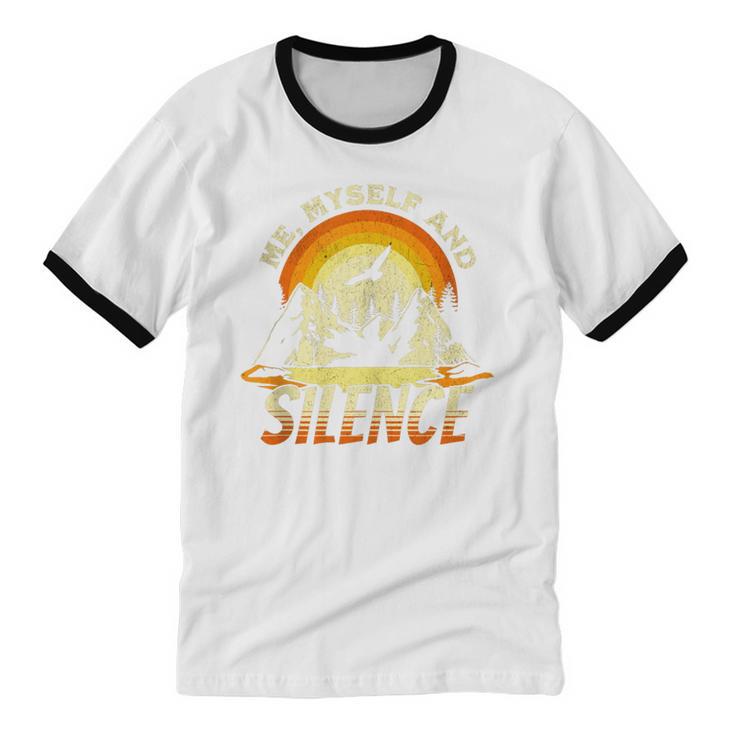 Introvert Relaxation Me Myself And Silence Mountain Vacation Unisex Cotton Ringer T-Shirt Introvert Relaxation Me Myself And Silence Mountain Vacation Unisex Cotton Ringer T-Shirt