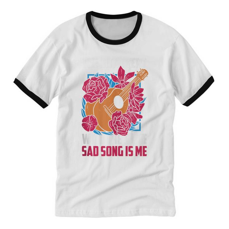 Introvert Singers Singing Sad Song Classical Music Lovers Unisex Cotton Ringer T-Shirt Introvert Singers Singing Sad Song Classical Music Lovers Unisex Cotton Ringer T-Shirt