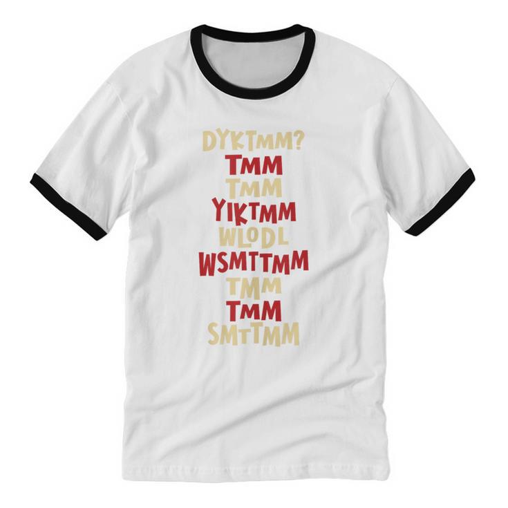 Do You Know The Muffin Man DYKTMM Nostalgia Quote Unisex Cotton Ringer T-Shirt Do You Know The Muffin Man DYKTMM Nostalgia Quote Unisex Cotton Ringer T-Shirt