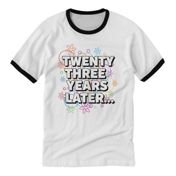Literary Twenty Three Years Later Bookish Nostalgia Unisex Cotton Ringer T-Shirt Literary Twenty Three Years Later Bookish Nostalgia Unisex Cotton Ringer T-Shirt