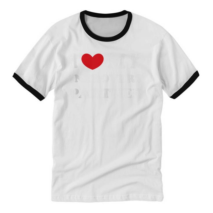 I Love My Introvert Partner I Heart My Introvert Partner Unisex Cotton Ringer T-Shirt I Love My Introvert Partner I Heart My Introvert Partner Unisex Cotton Ringer T-Shirt