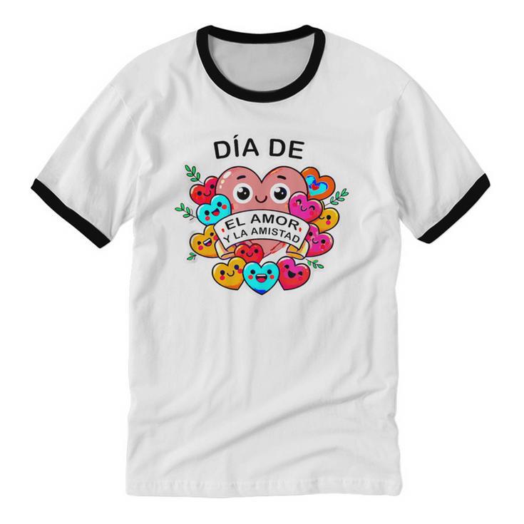 Nostalgia Love Tees -Adults Small Casual Festive Classic Fit T-Shirt Round Neck Straight Fit Collarless Short Sleeve Solid Lightweight Unisex Cotton Ringer T-Shirt