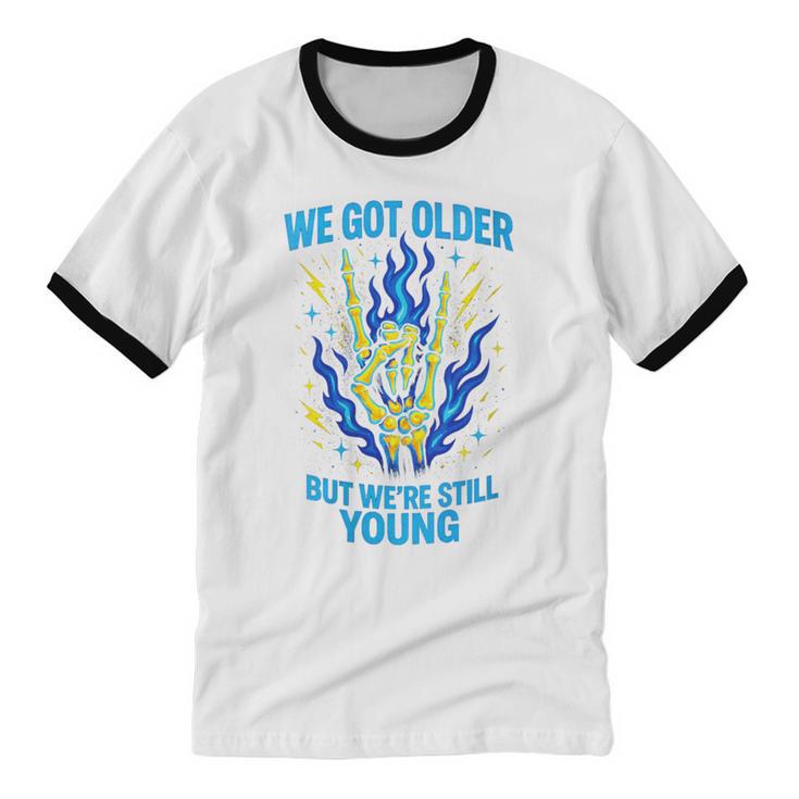 We Got Older Emo Punk Rock Nostalgia Unisex Cotton Ringer T-Shirt