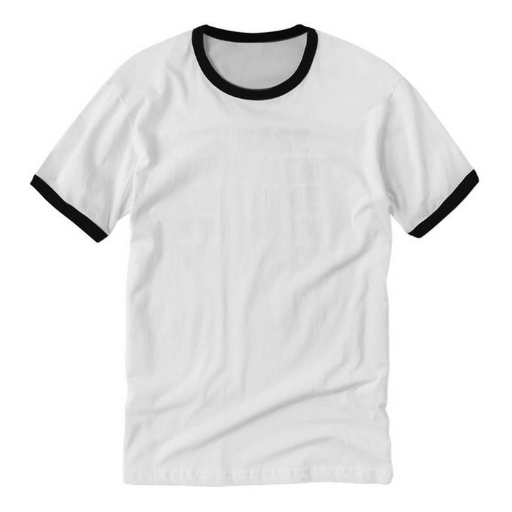 Be Patient I'm From The 1900s Gen X Elder Millennial Premium Unisex Cotton Ringer T-Shirt