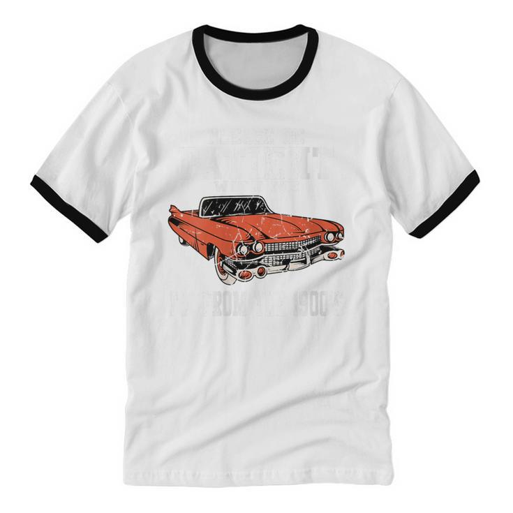 Please Be Patient With Me I'm From The 1900s Old Vintage Unisex Cotton Ringer T-Shirt