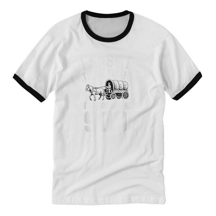 Please Be Patient With My I'm From The 1900s Retirement Unisex Cotton Ringer T-Shirt