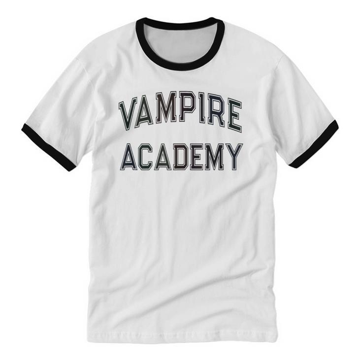 Sarcastic VAMPIRE ACADEMY Introvert Anti Social Unisex Cotton Ringer T-Shirt